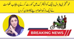 Convert Your Petrol Bike to Electric and Earn Rs. 100,000 – Punjab Green Credit Program 2025