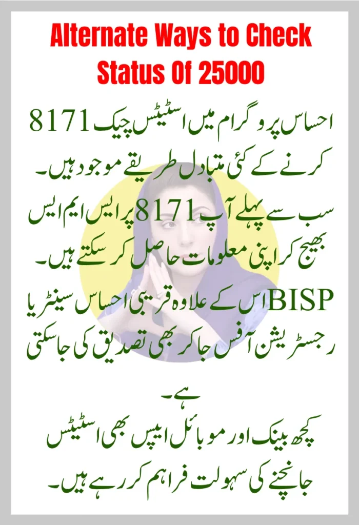Ehsaas Program CNIC Check Online 25000