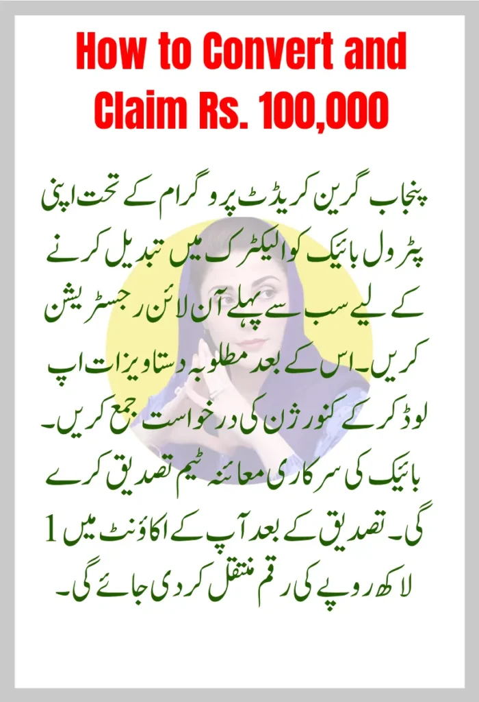 How to Convert and Claim Rs. 100,000